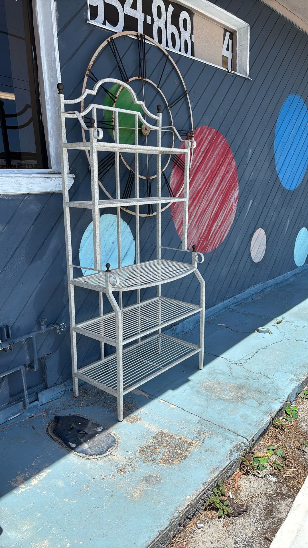 Bakers Rack Plant Stand All Mettal