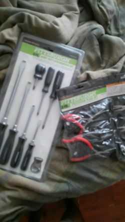 Screwdrivers and pliers