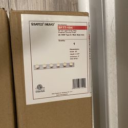 TWO Six Light Vanity Light - Chrome Finish