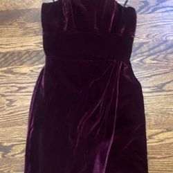Reformation Velvet Dress