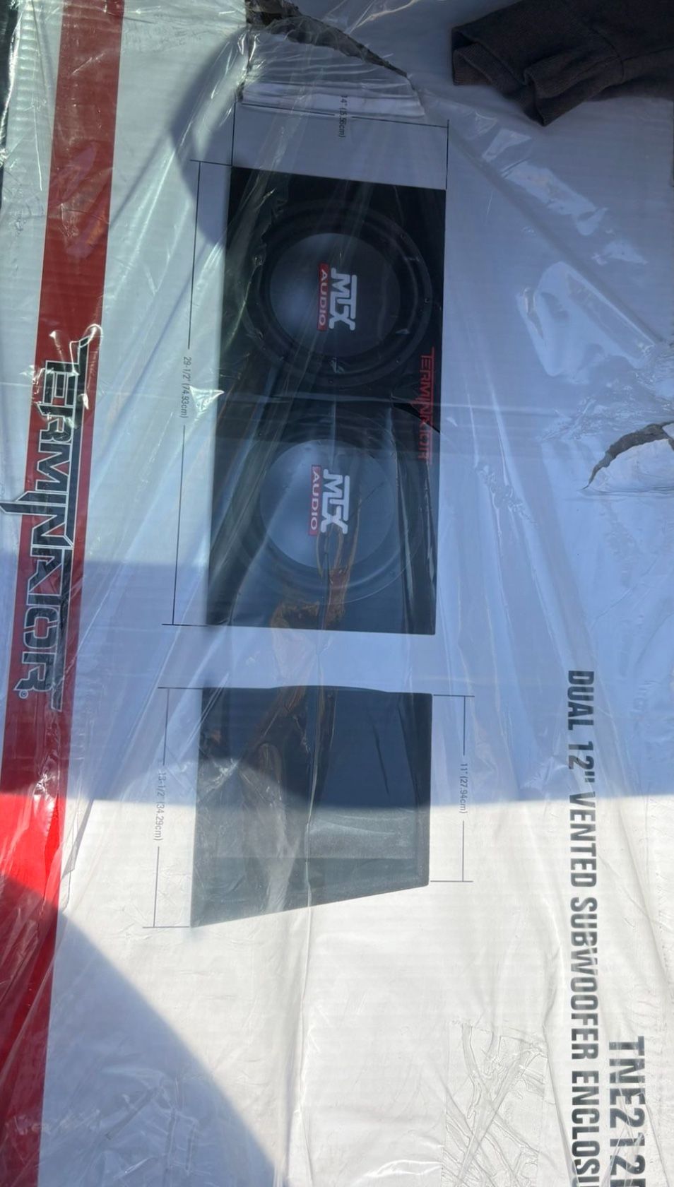 12’’ MTX SUBWOOFERS 