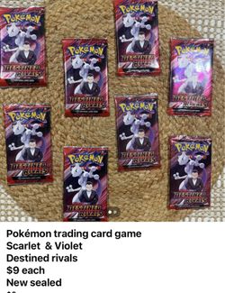 Pokémon $9 Each New Sealed