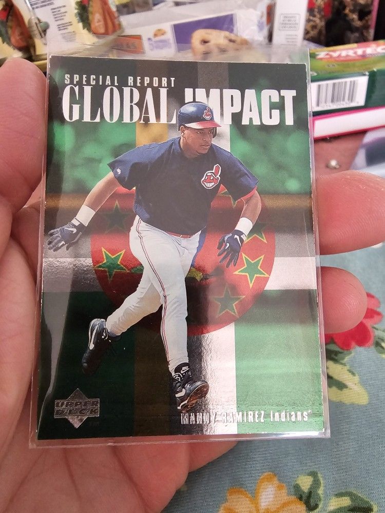 Manny Ramirez Cleveland Indians Baseball Cards