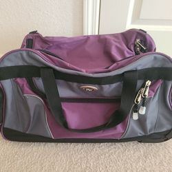 Rolling Duffle Bag Luggage 