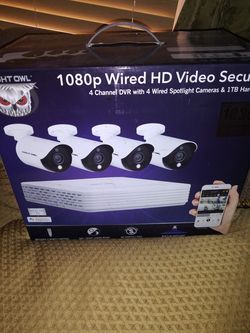 Night Owl 1 Terrabyte DVR Security Camera System