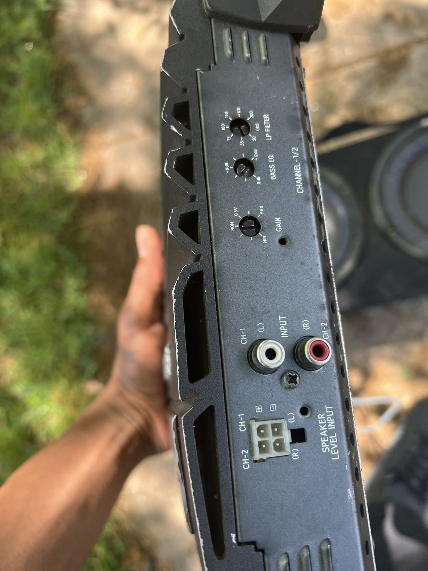 Subwoofer And Amp