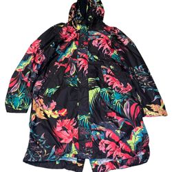 Nike shop floral parka