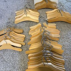 66 Wooden Baby Size Hangers Beverlyhangers & Marinetti