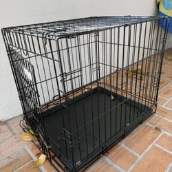 2 Small/Mediun Dog crates 31 Inches Long
