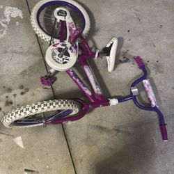 Kid Girl Bike 