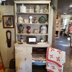 Antique Primitive Farmhouse Cupboard 