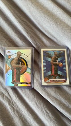 2 Shaquille O’Neal cards