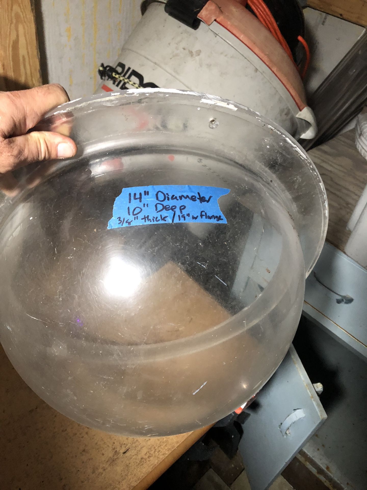 Acrylic Bubble Windows 14” Diameter View/8” Deep