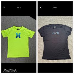 Boys Rash Guards Size Large Like New $20 For Both 