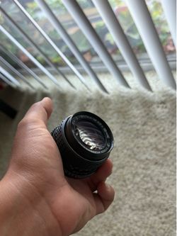 Pentax 50mm 1:1.4 lens for film camera.