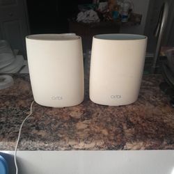 2 Orbi Mesh Routers