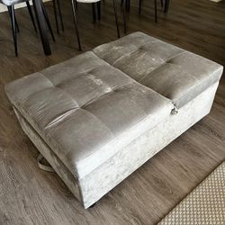 Convertible Accent Chair with Ottoman (Sleeper Chair)