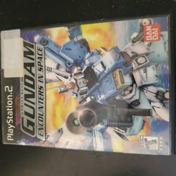 Mobile Suit Gundam Encounters In Space PS2 PlayStation 2 Videogame 