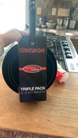 Circulon Triple Pack Skillet