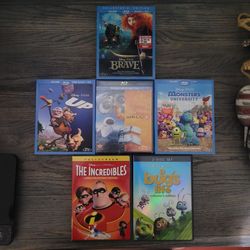 Pixar 6 movie Bundle