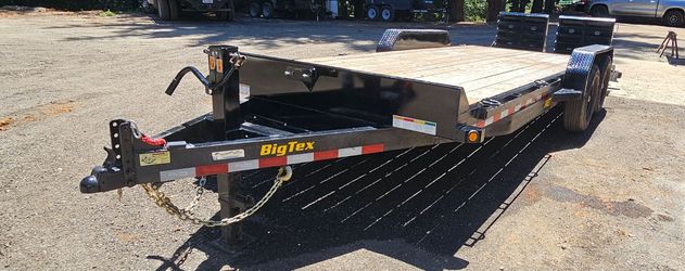 Big tex 14et 20' deck heavy duty trailer