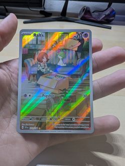 Ralts pokemon card illustration rare  211/198