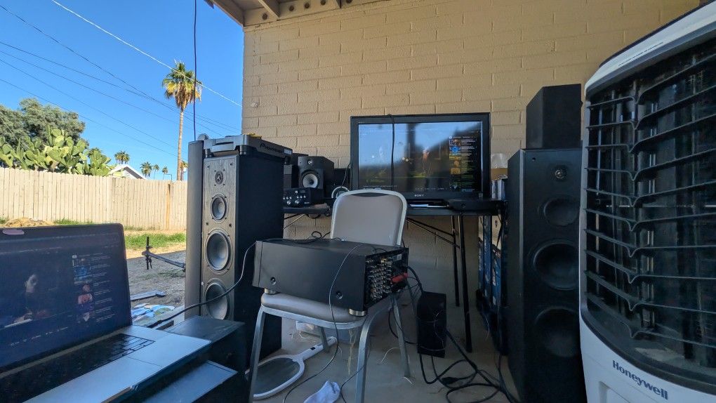 Pioneer VSX-37TX With Speakers