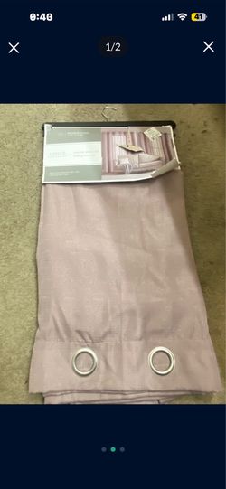 BRAND NEW!!!!4 piece sheer lavender Curtains