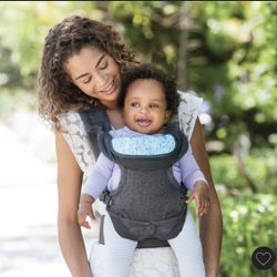 Infantino Flip 4-In-1 Convertible Baby Carrier - Black