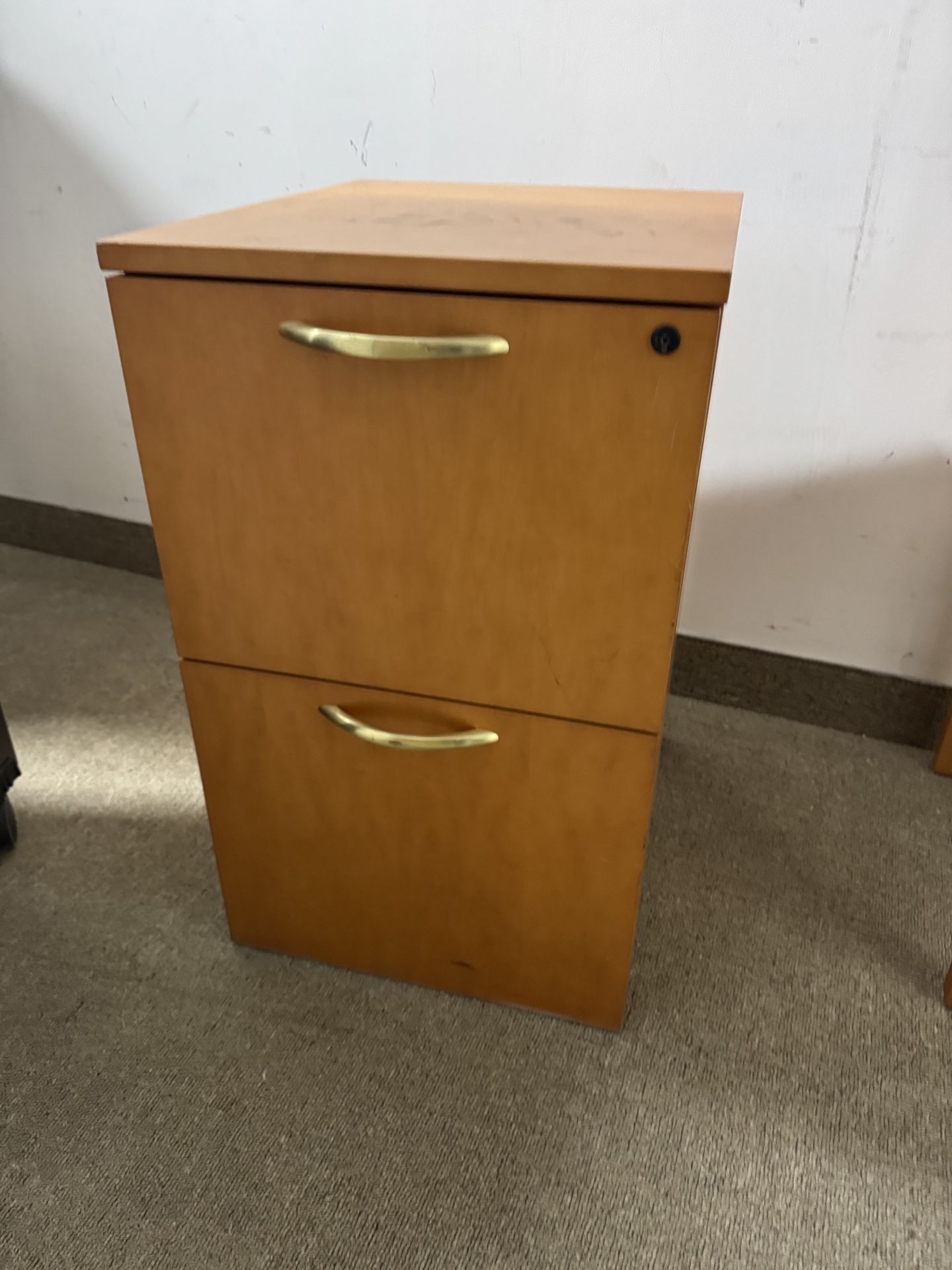 Wood Filing Cabinet