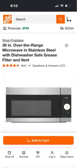 STAINLESS STEEL MICROWAVE
