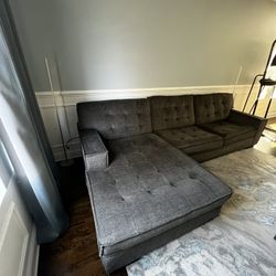 2-Piece  Sectional Couch for Sale! (Offers Accepted)