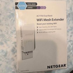 NETGEAR WiFi Mesh Range Extender EX6250 – AC1750 – New