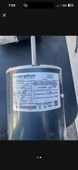 Marathon electric motor 48A11T474A