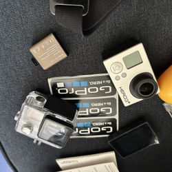 GOPRO AND LOTS OF EXTRAS