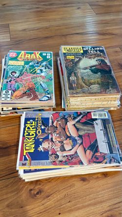 Comic book lot