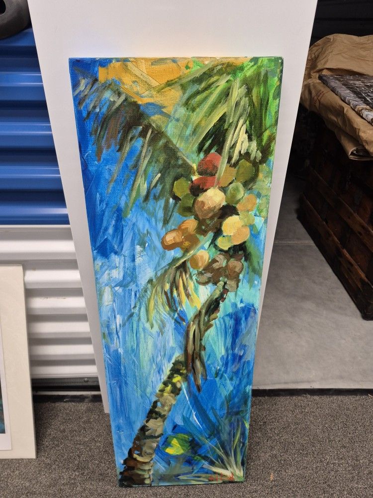 Original Oil On Canvas Artist Albert J. Seidl Artist Signed