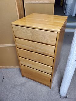 5 DRAWS DRESSERS WITH HIGH QUALITY WOOD, NEW SHIPMENT (HOME34)
