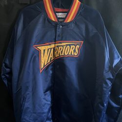 Vintage Golden State Warriors Logo Jacket XXL
