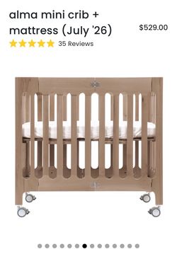 Portable Mini crib