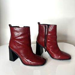 Aldo Shoes Block Heel Boots