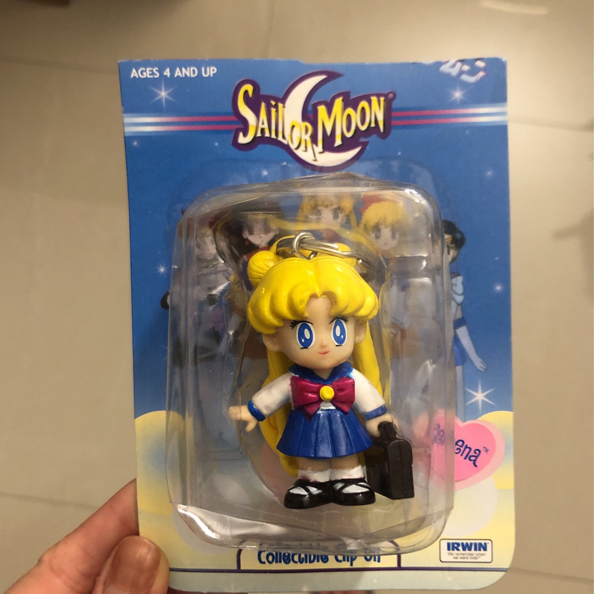 Sailor Moon Serena Collectible Clip On In Box
