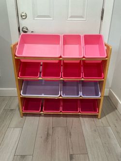 Kids Toy Storage Organizer with Bins