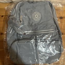 Kipling Rylie Backpack Color: Robins Egg Adjustable Padded Straps Zip Brand New $70 Meet Up In Irving @dfwgoods 