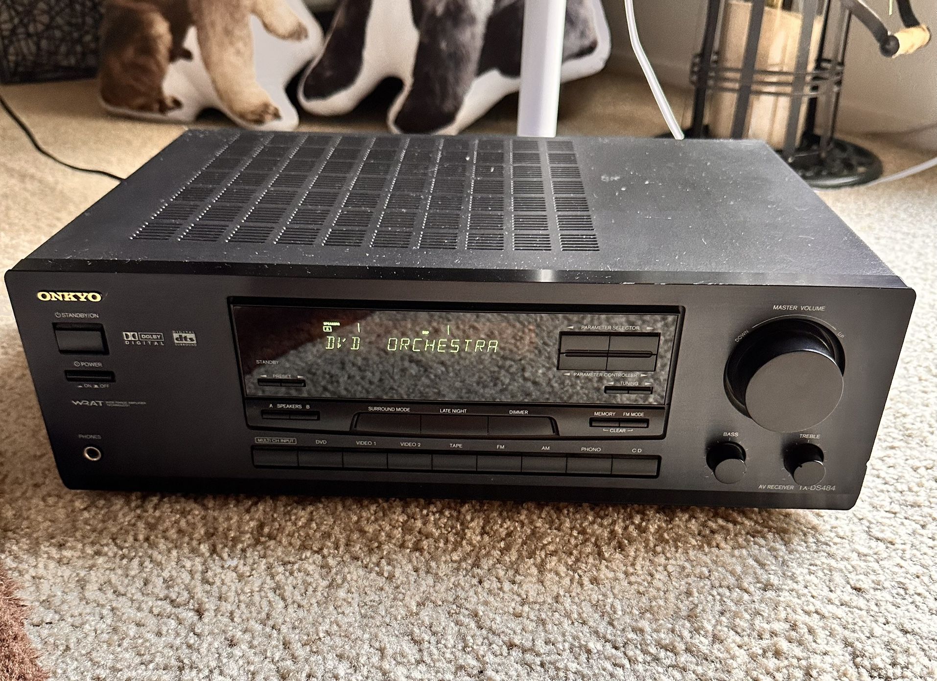 ONKYO Receiver & 5 INFINITY Speakers