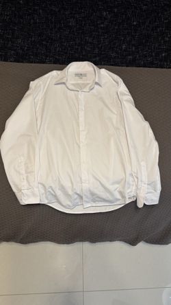 White dress shirt men's medium