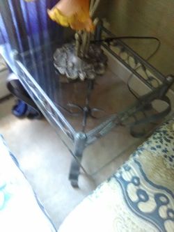 Glass Coffee table set