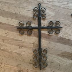 Wrought Iron Cross