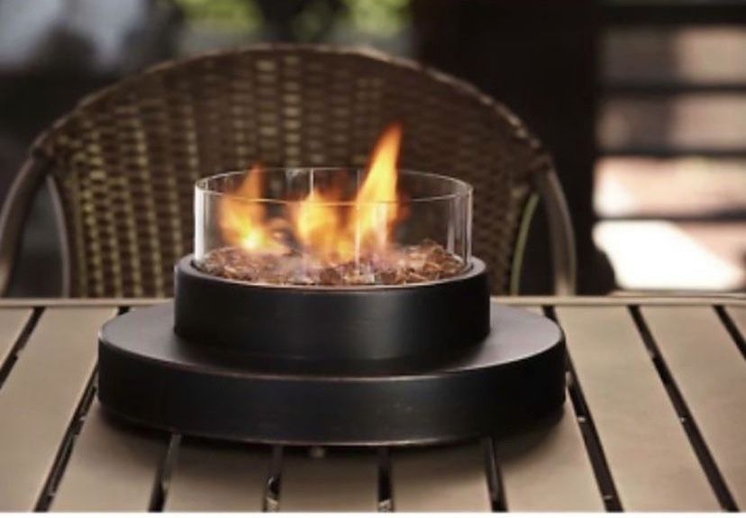 Endless Summer LP Firebowl 6000 BTU Brushed Copper Finish 14.4" Round Table Top,New Products : American Fashion Style Bags On Sale