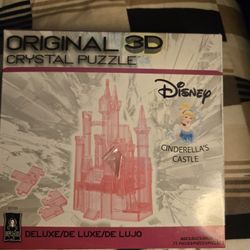 Cinderella's Castle Original 3D Crystal Puzzle
